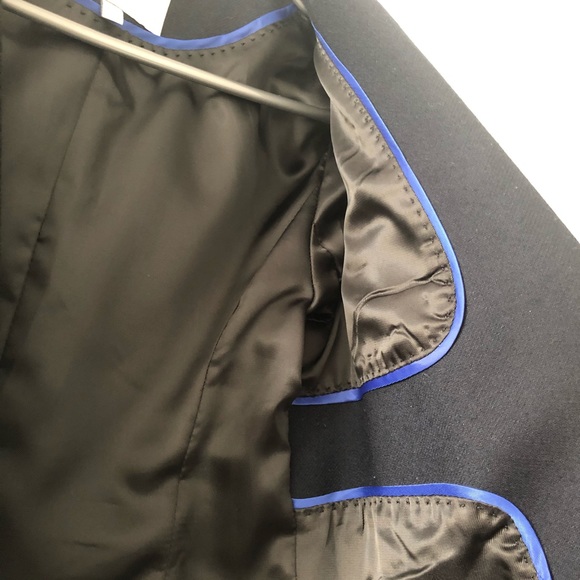 Asobio Navi Blue Wool Slim Coat - Picture 9 of 12